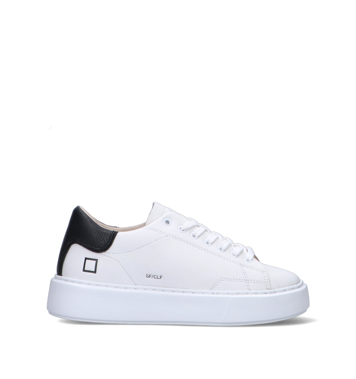 D.A.T.E. Sneaker donna bianca in pelle