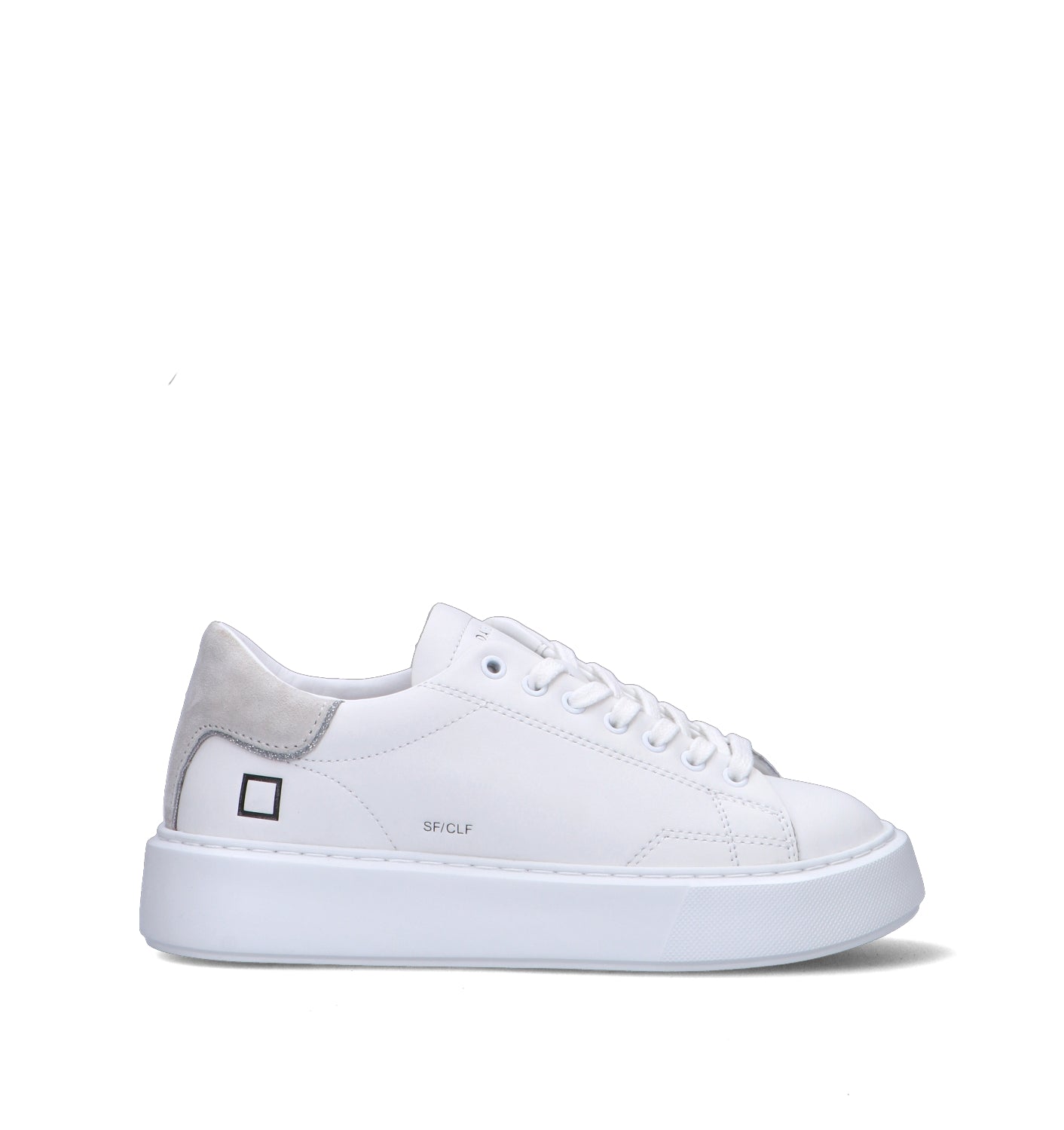 D.A.T.E. Sneaker donna bianca in pelle