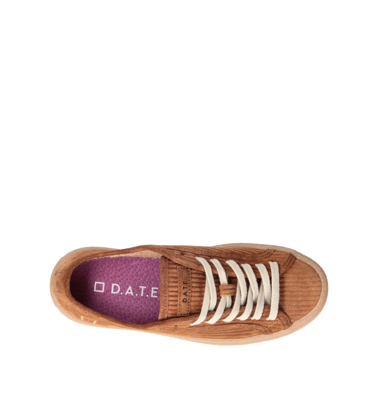 D.A.T.E. Sneaker donna cuoio in suede