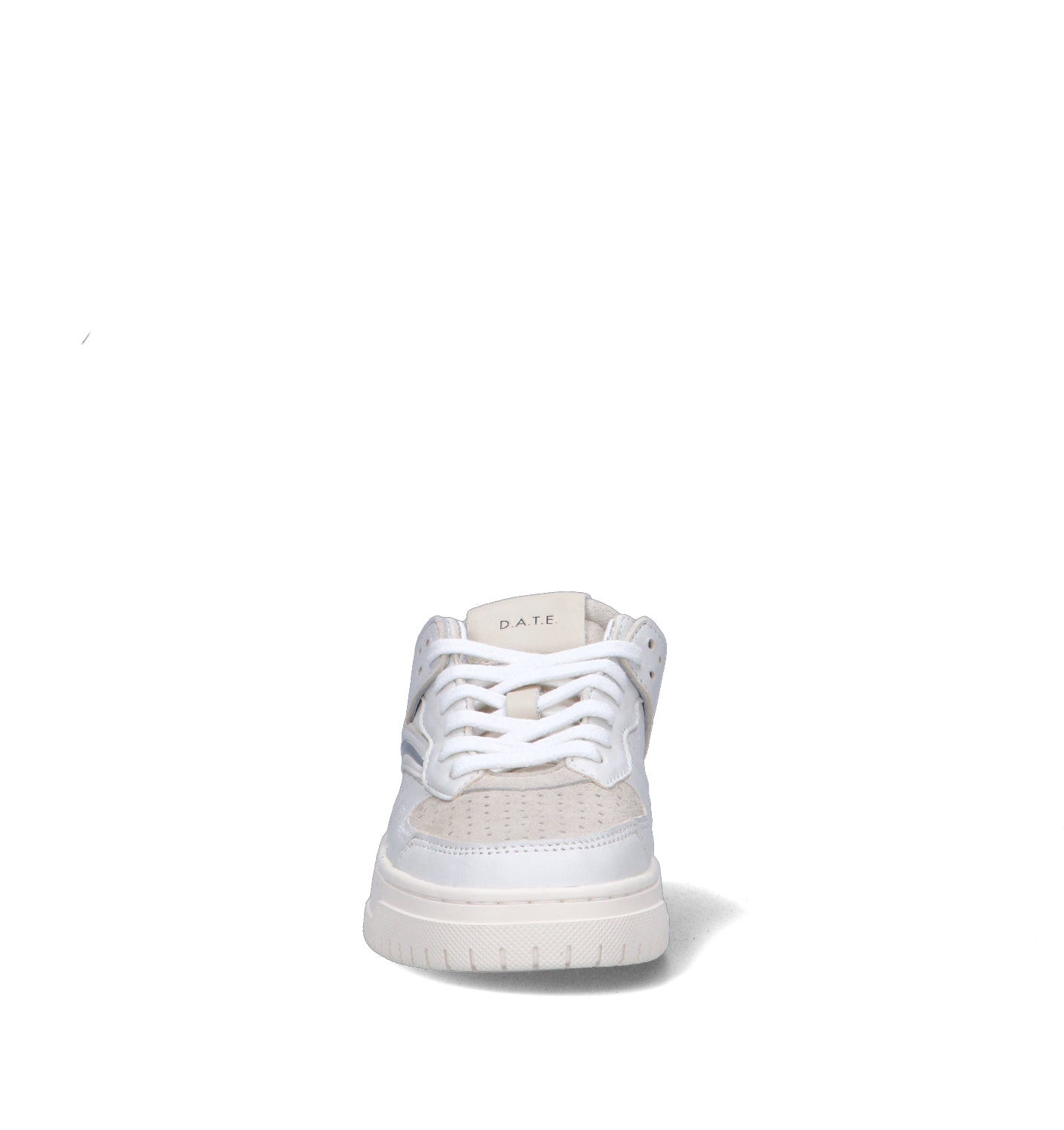 D.A.T.E. Sneaker donna bianca in pelle