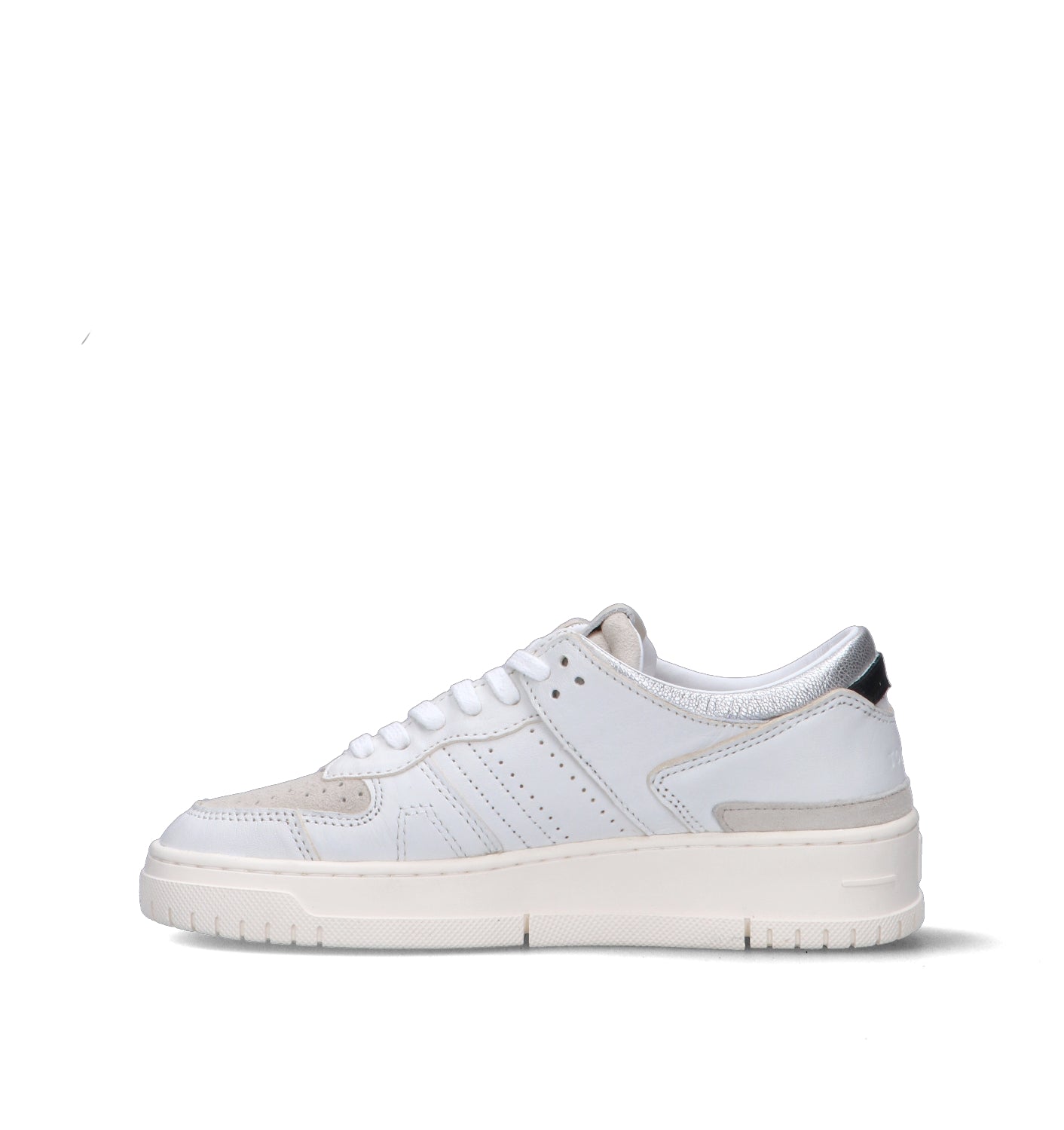 D.A.T.E. Sneaker donna bianca in pelle