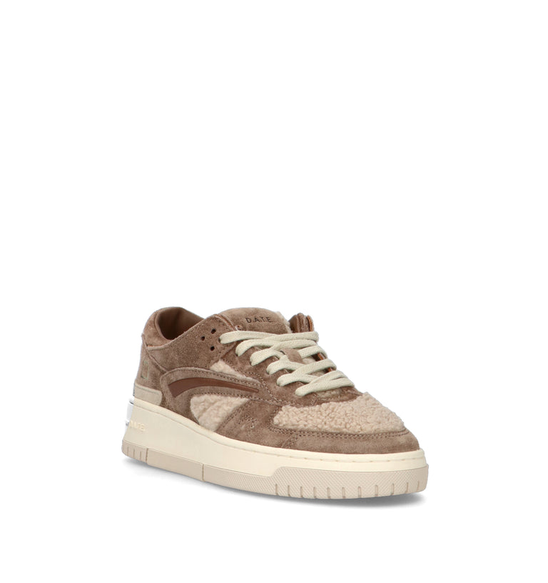 D.A.T.E. Sneaker donna beige