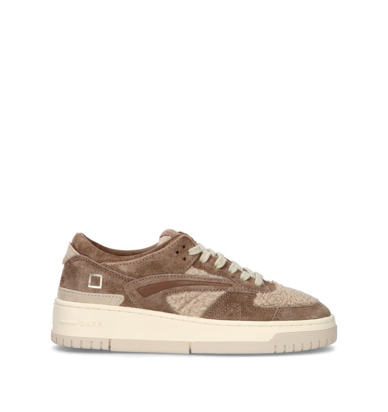 D.A.T.E. Sneaker donna beige
