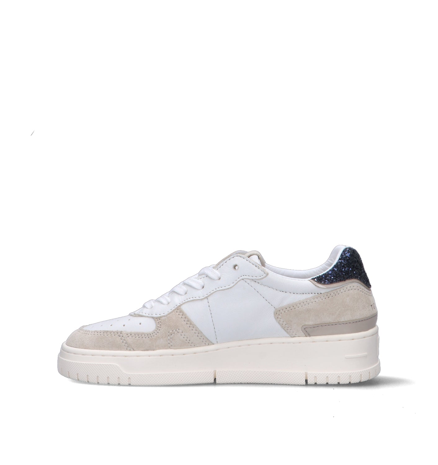 D.A.T.E. Sneaker donna bianca in pelle