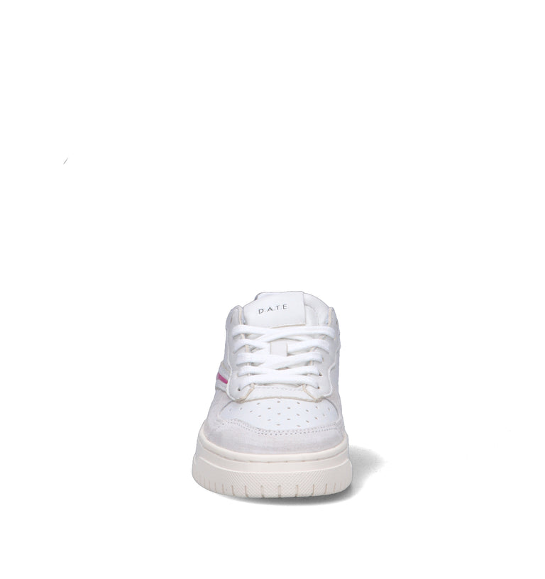 D.A.T.E. Sneaker donna bianca in pelle