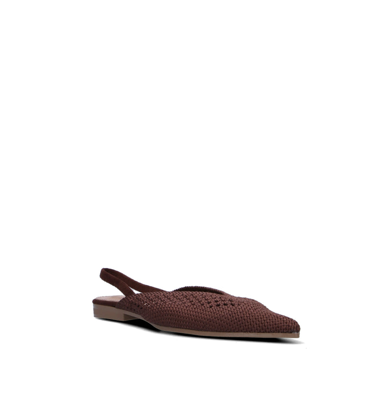 EXE Slingback donna marrone