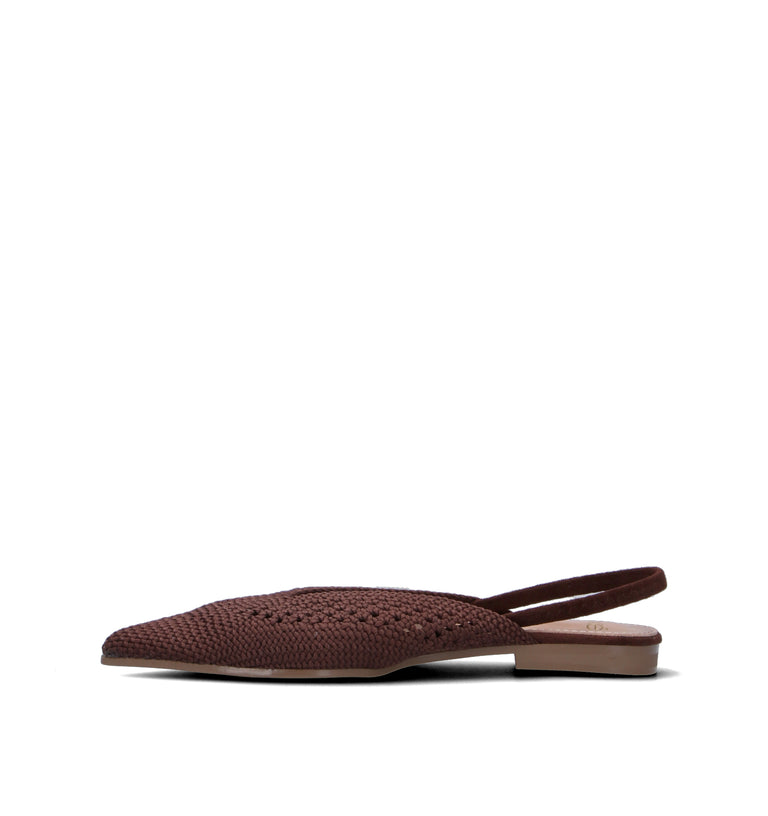 EXE Slingback donna marrone