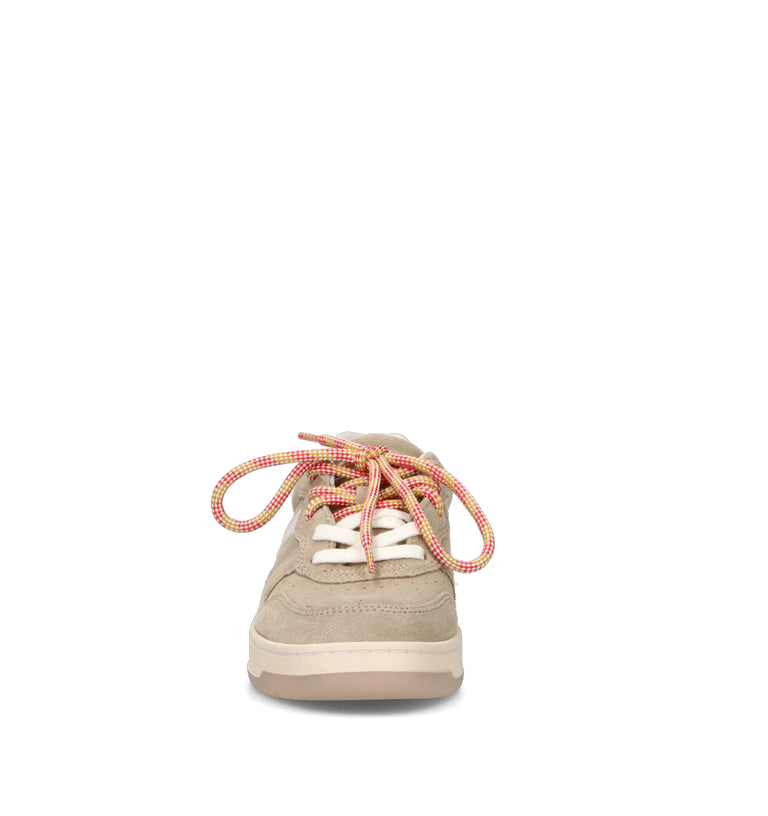 D.A.T.E. Sneaker donna beige in suede
