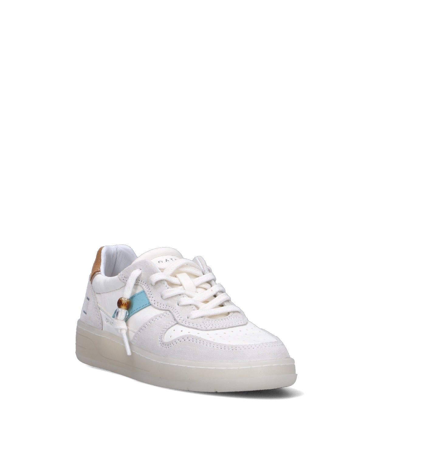 D.A.T.E. Sneaker donna bianca in pelle