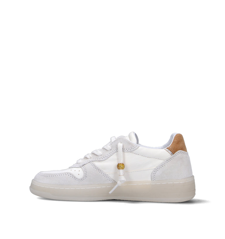 D.A.T.E. Sneaker donna bianca in pelle