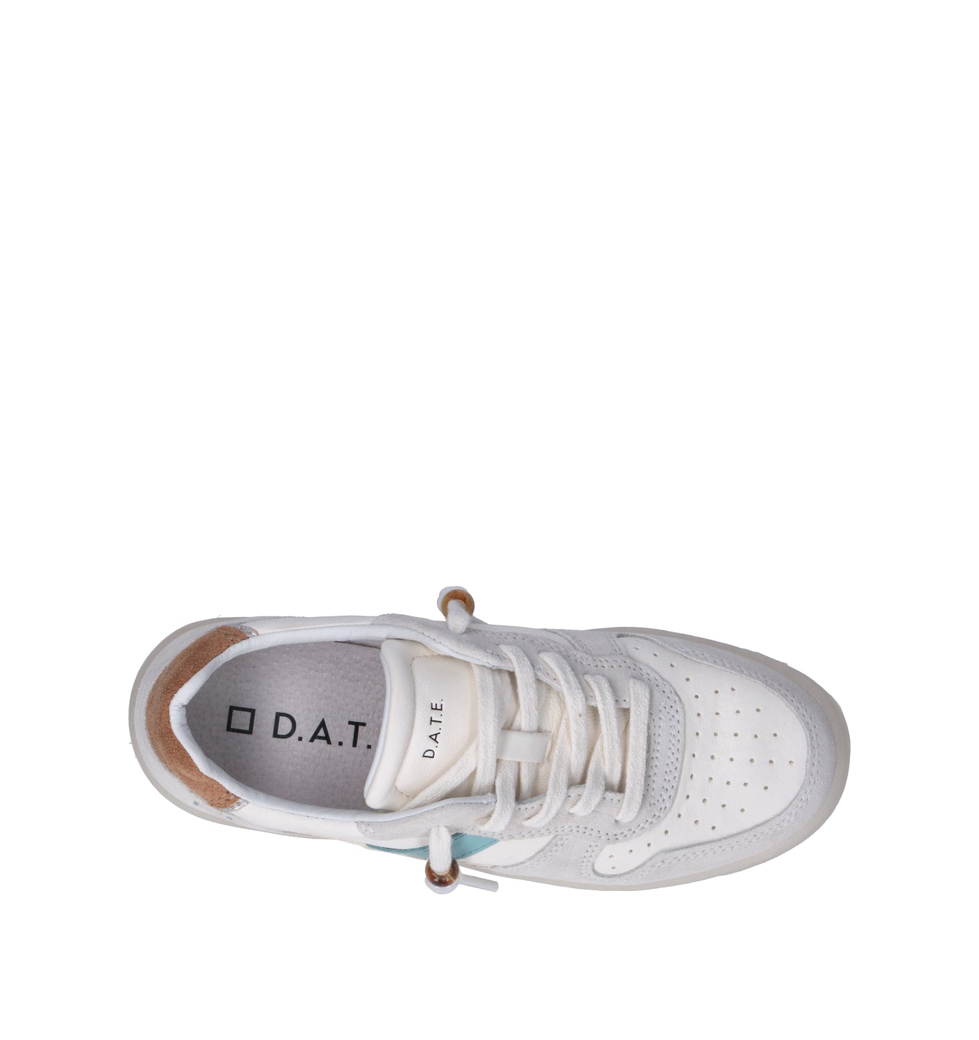 D.A.T.E. Sneaker donna bianca in pelle