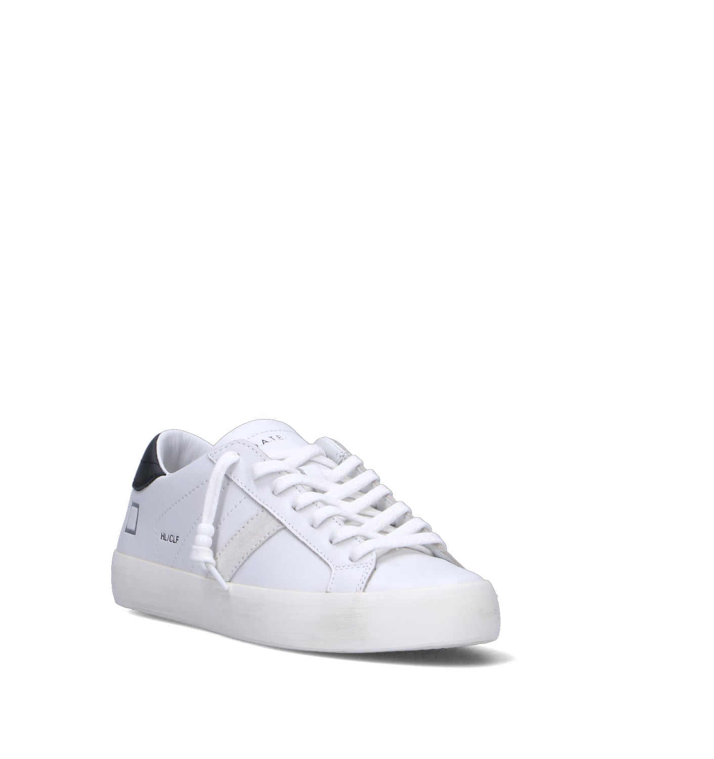 D.A.T.E. Sneaker donna bianca in pelle