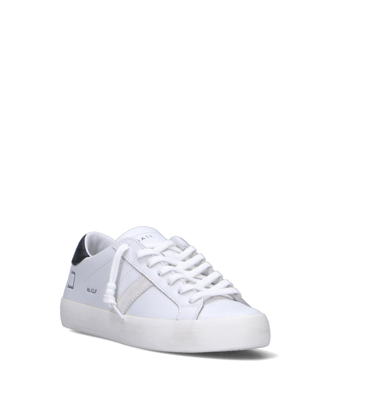 D.A.T.E. Sneaker donna bianca in pelle