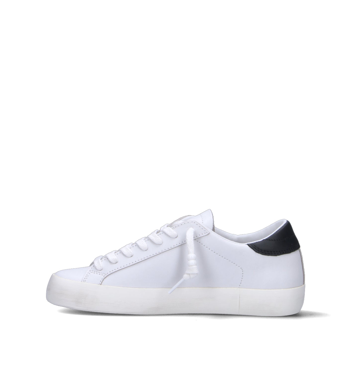 D.A.T.E. Sneaker donna bianca in pelle
