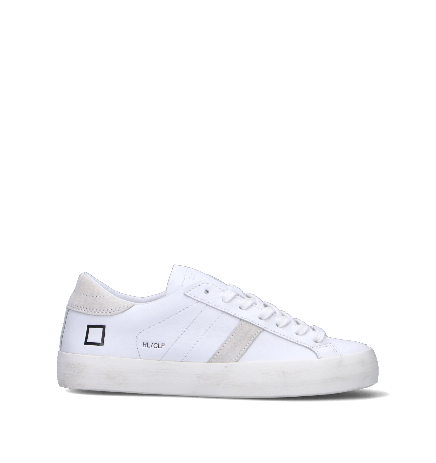 D.A.T.E. Sneaker donna bianca in pelle
