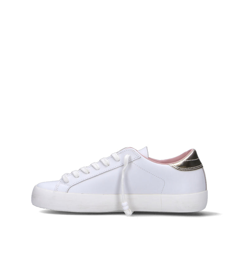 D.A.T.E. Sneaker donna bianca in pelle