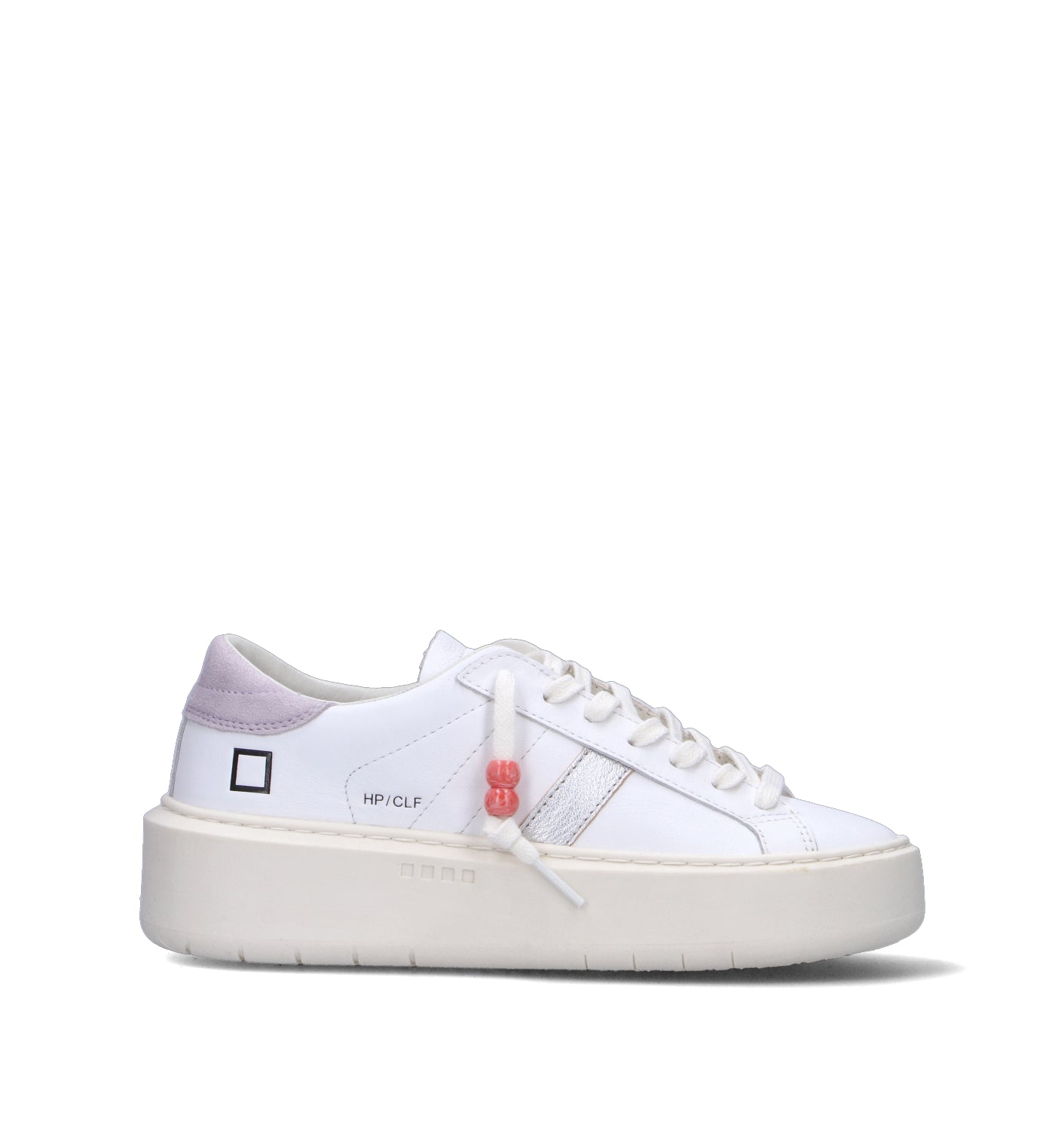D.A.T.E. Sneaker donna bianca in pelle