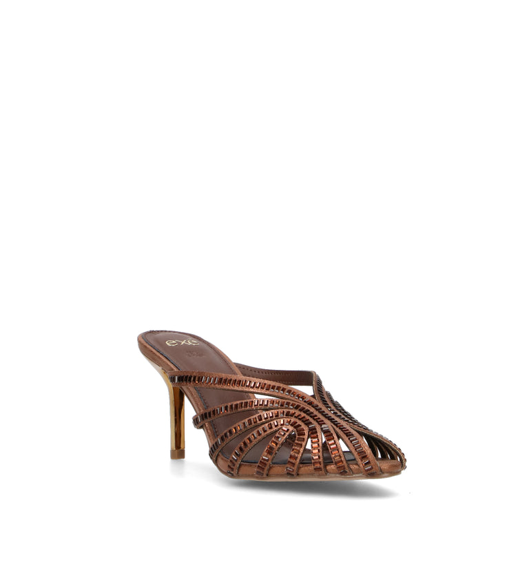 EXE Sandalo donna marrone