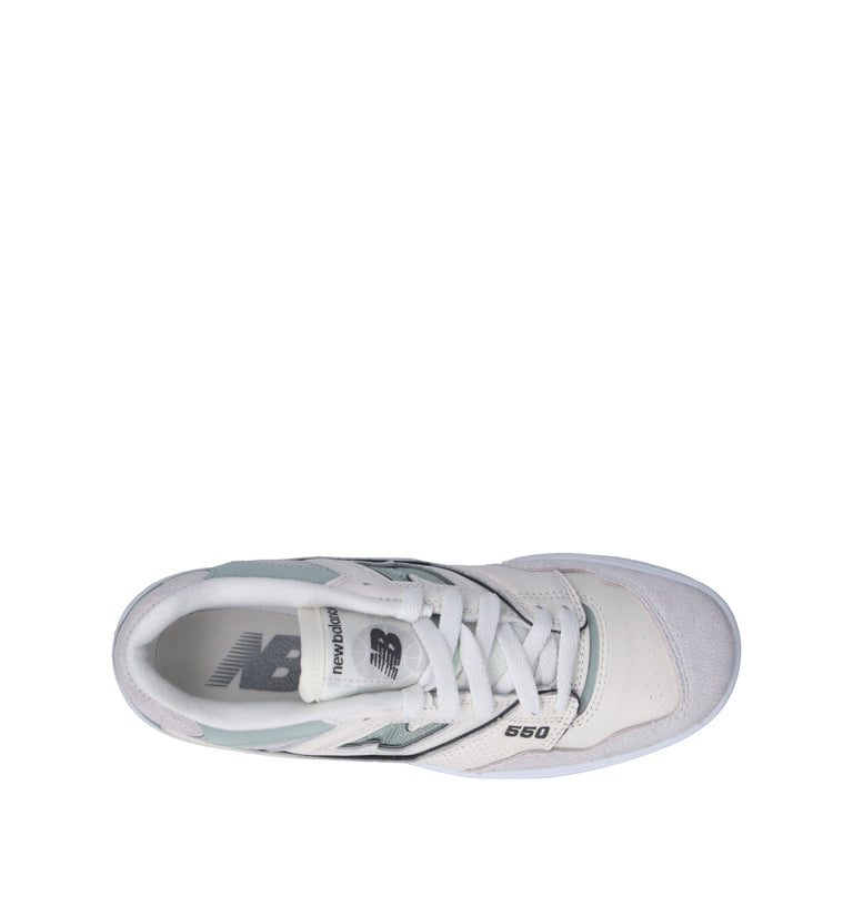 NEW BALANCE 550 Sneaker donna bianca in pelle