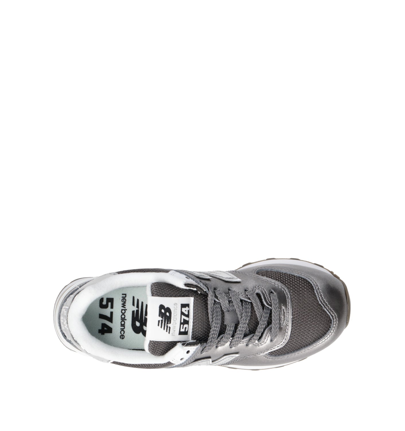 NEW BALANCE Sneaker donna argento