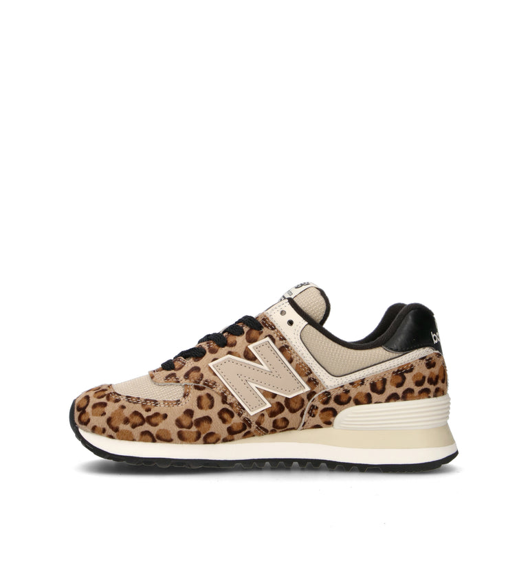 NEW BALANCE 574 Sneaker donna leopardato