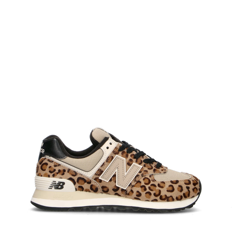 NEW BALANCE 574 Sneaker donna leopardato