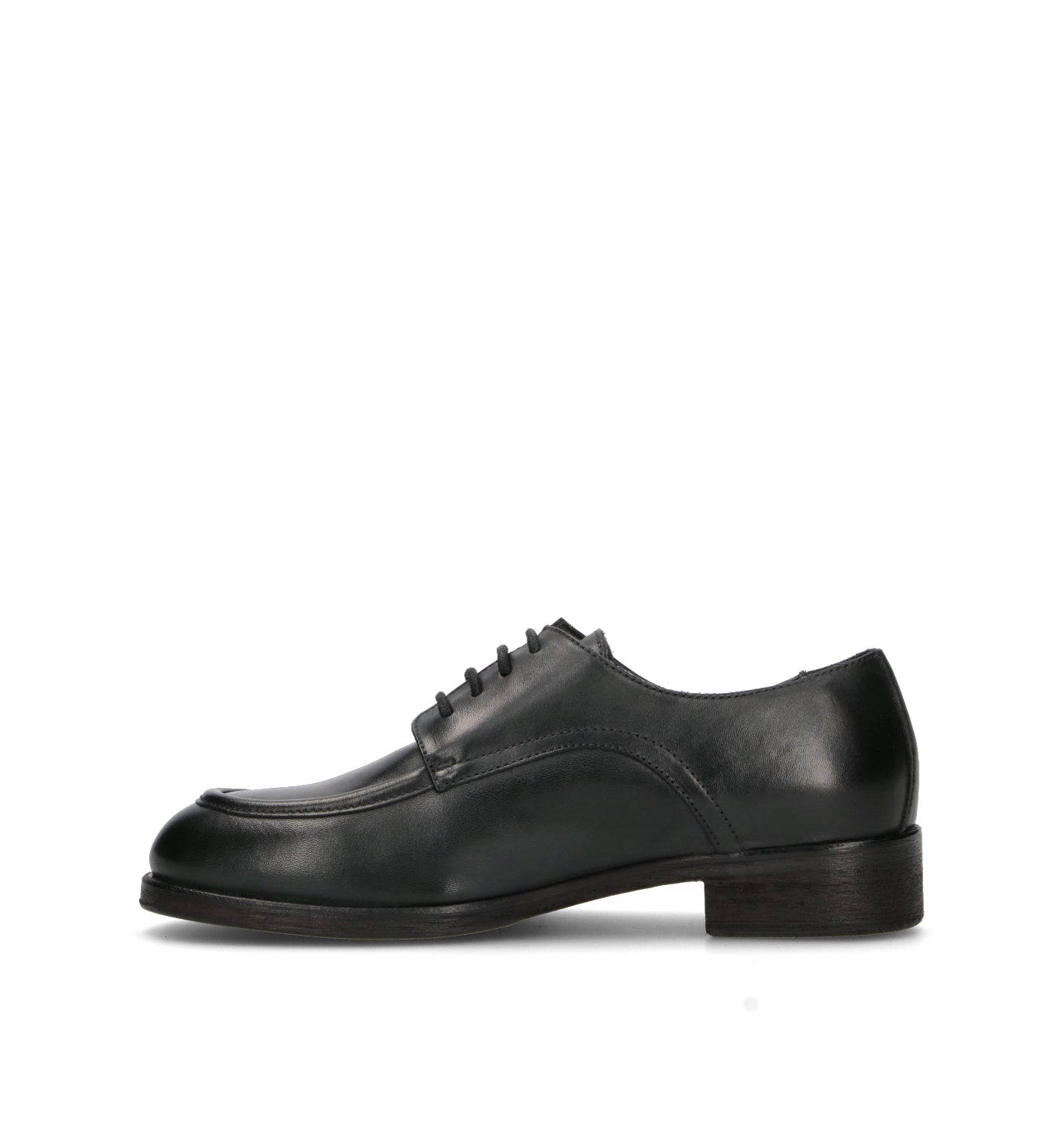 HUNDRED 100 Stringata donna nera in pelle