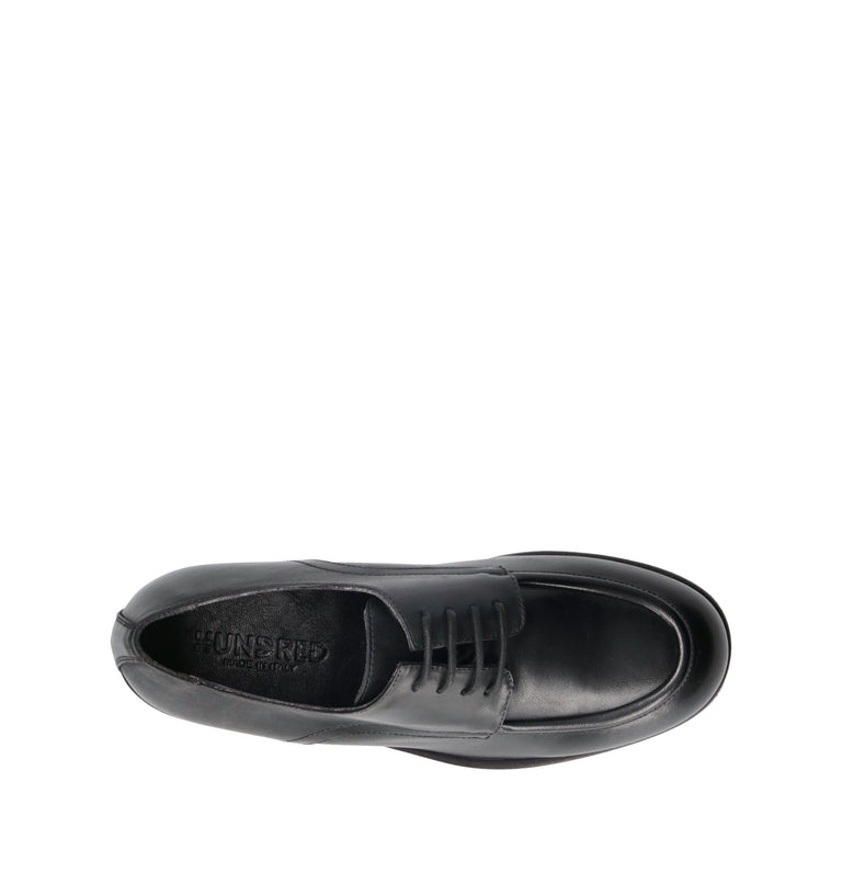 HUNDRED 100 Stringata donna nera in pelle
