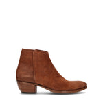 HUNDRED 100 Tronchetto donna cognac in suede