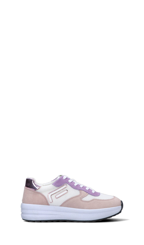 FORNARINA Sneaker donna rosa in pelle