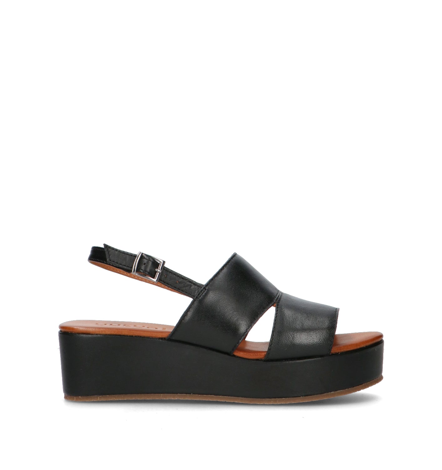 VUEVA Sandalo donna nero in pelle