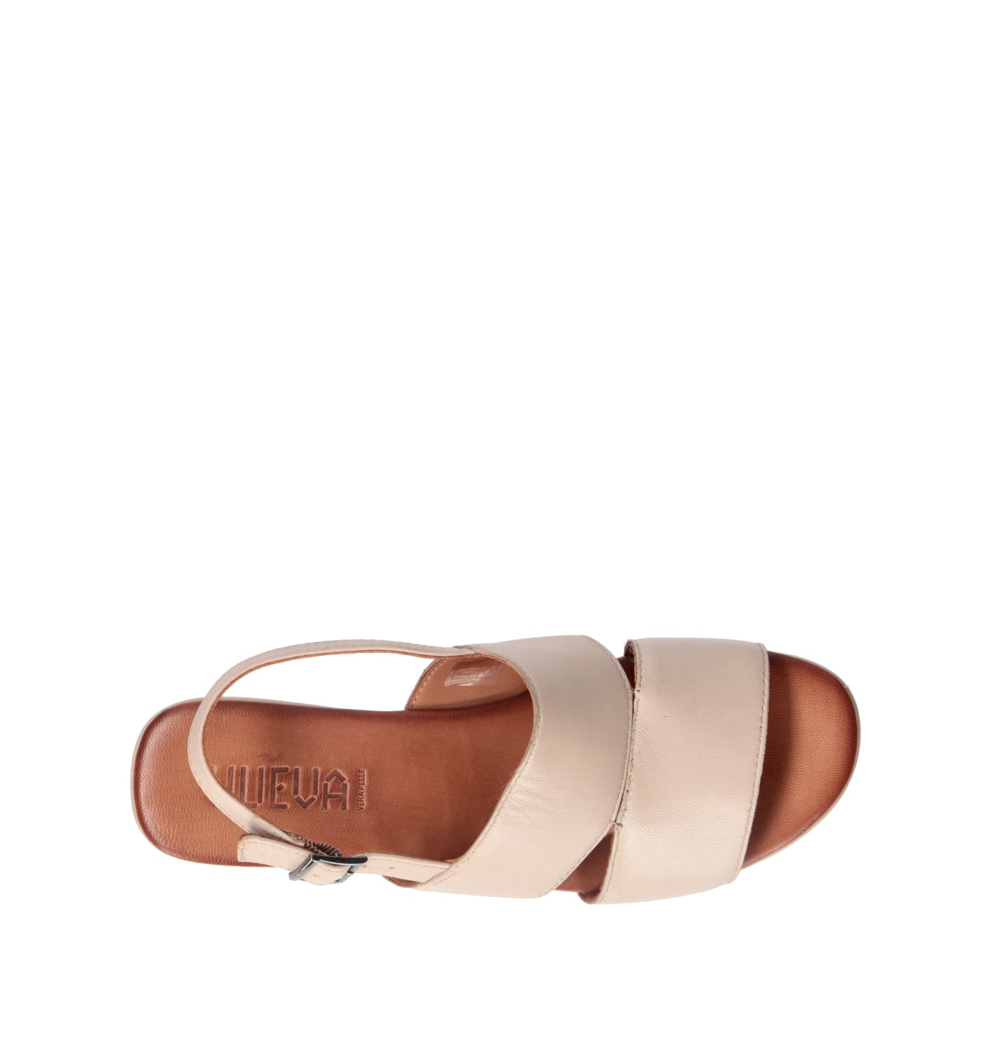 VUEVA Sandalo donna beige in pelle