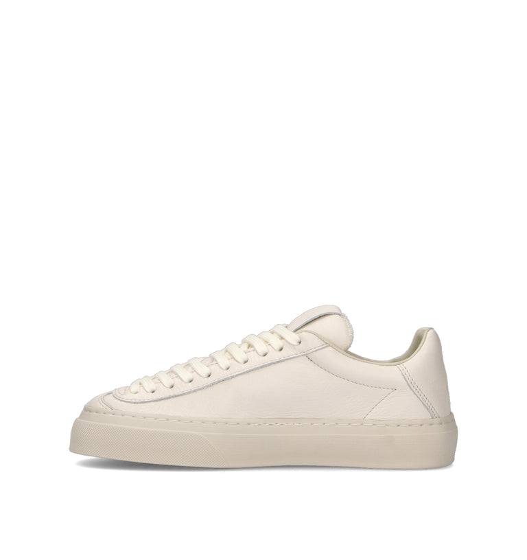 AQUA ALTA Sneaker donna latte in pelle