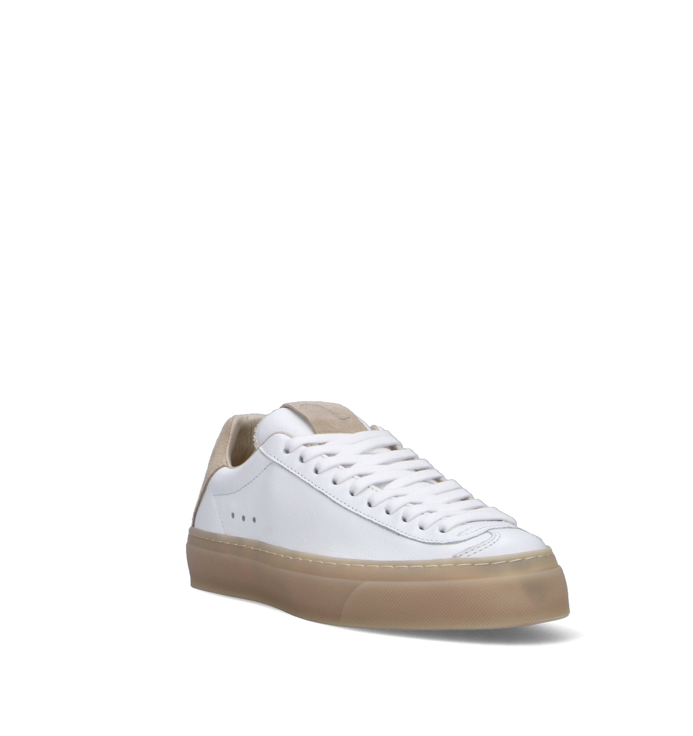AQUA ALTA Sneaker donna bianca in pelle