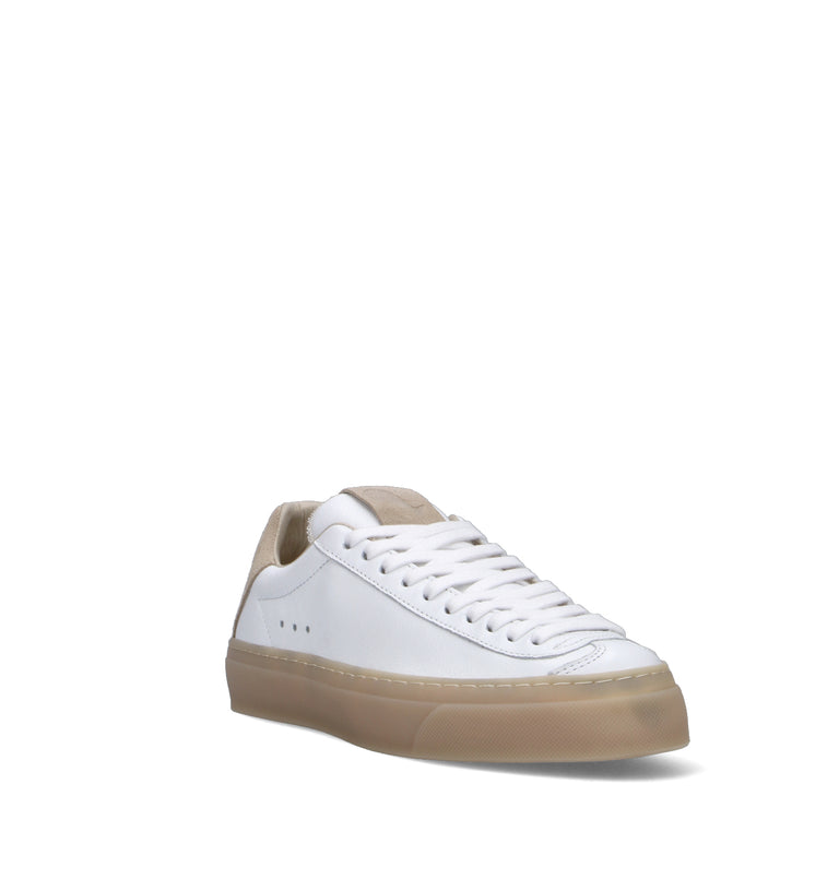 AQUA ALTA Sneaker donna bianca in pelle