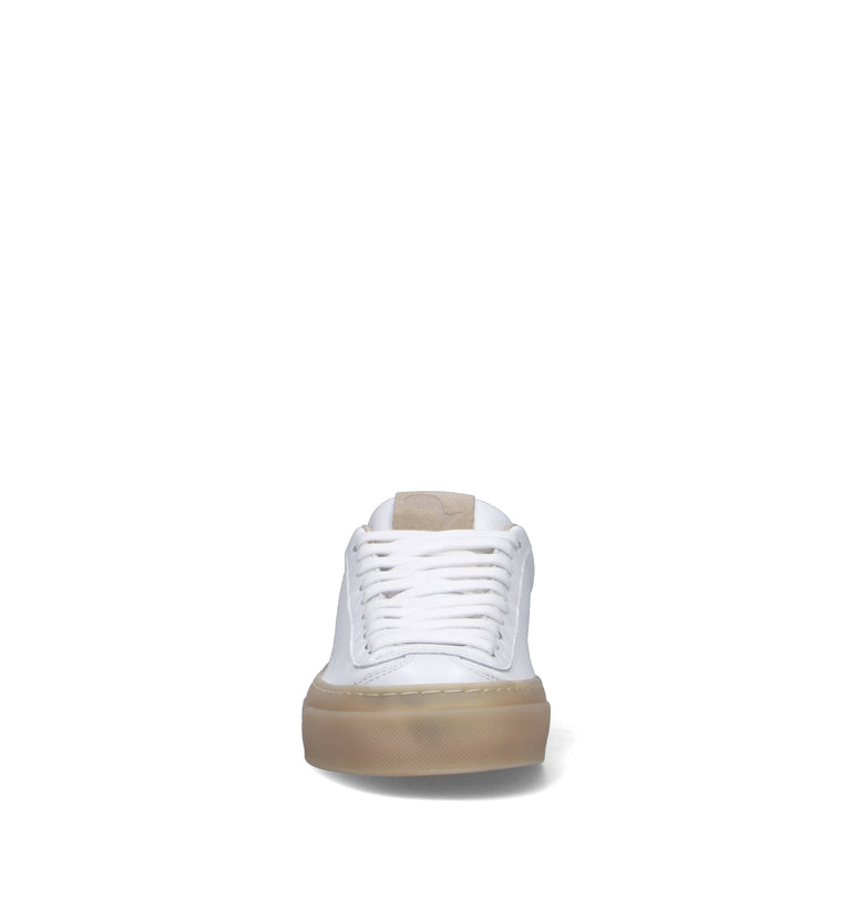 AQUA ALTA Sneaker donna bianca in pelle