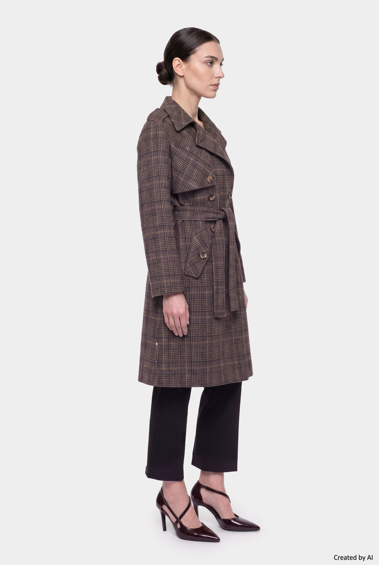 LIU JO Cappotto donna marrone