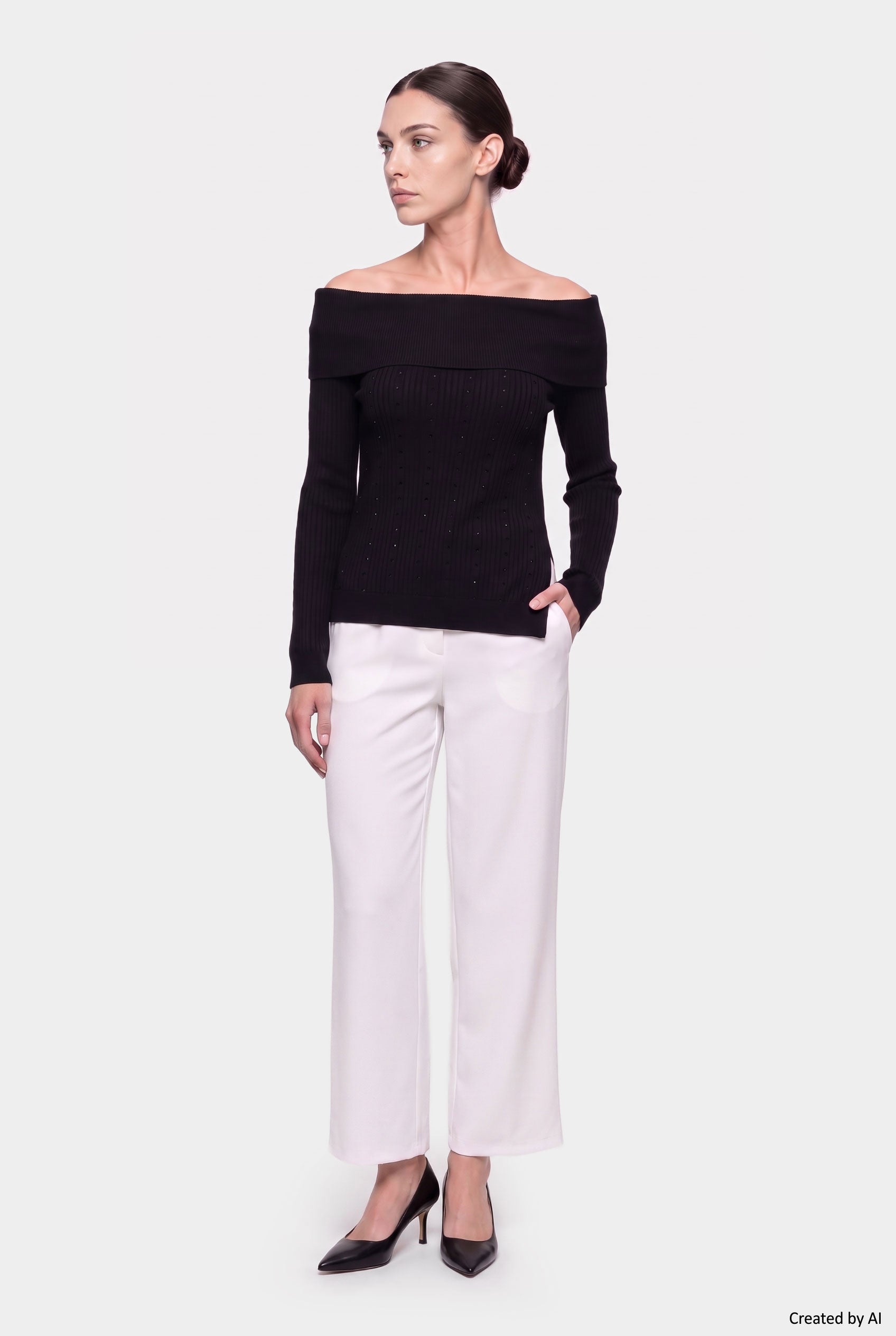 LIU JO Maglia donna nera