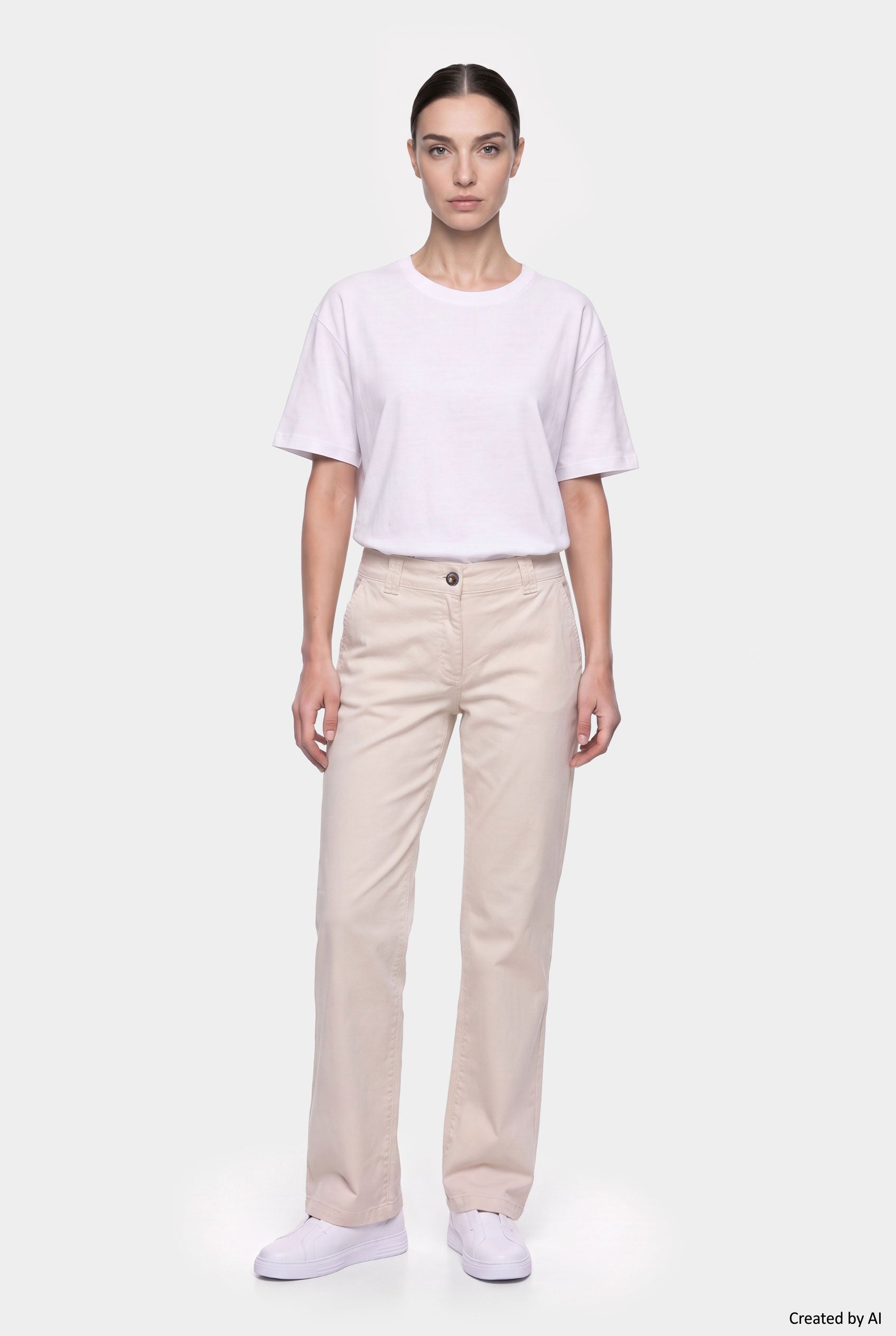 LIU JO Pantalone donna panna