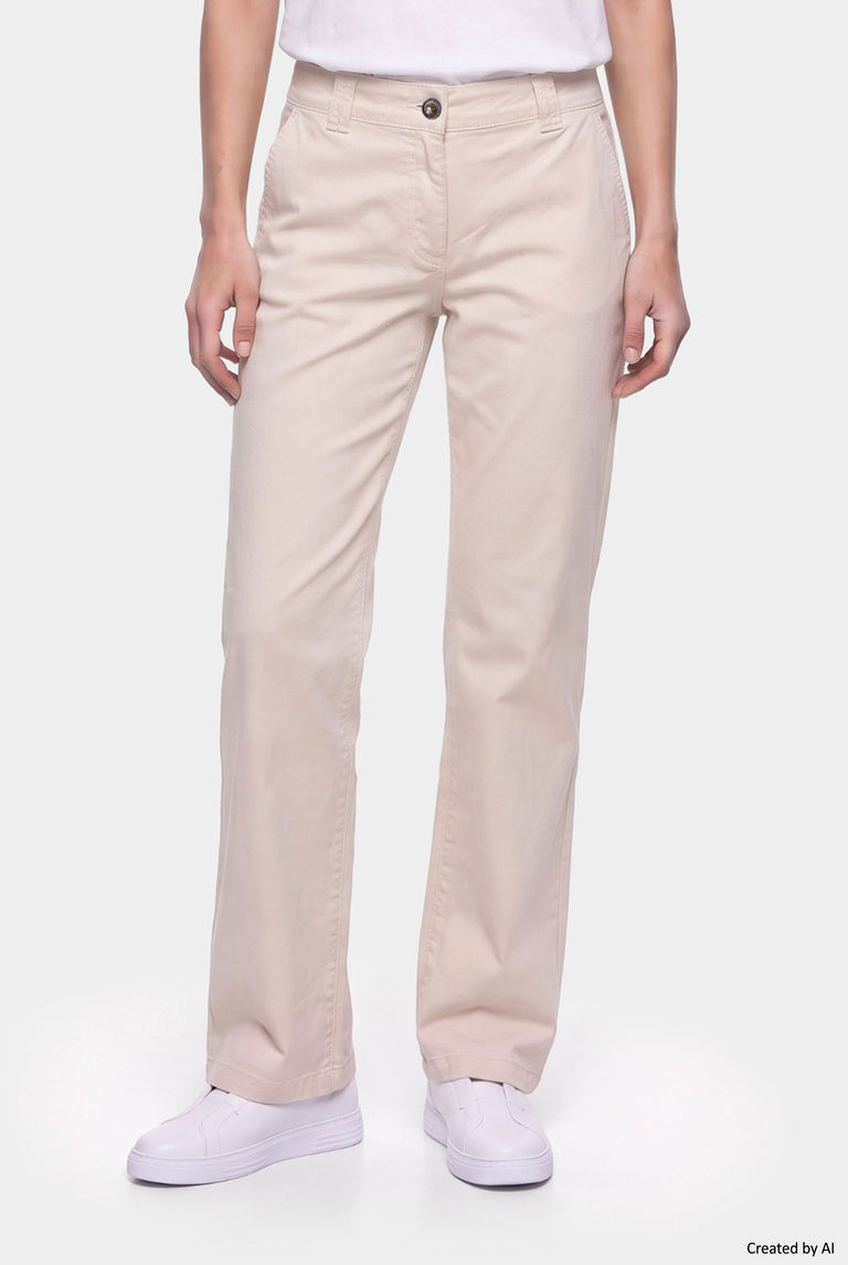 LIU JO Pantalone donna panna