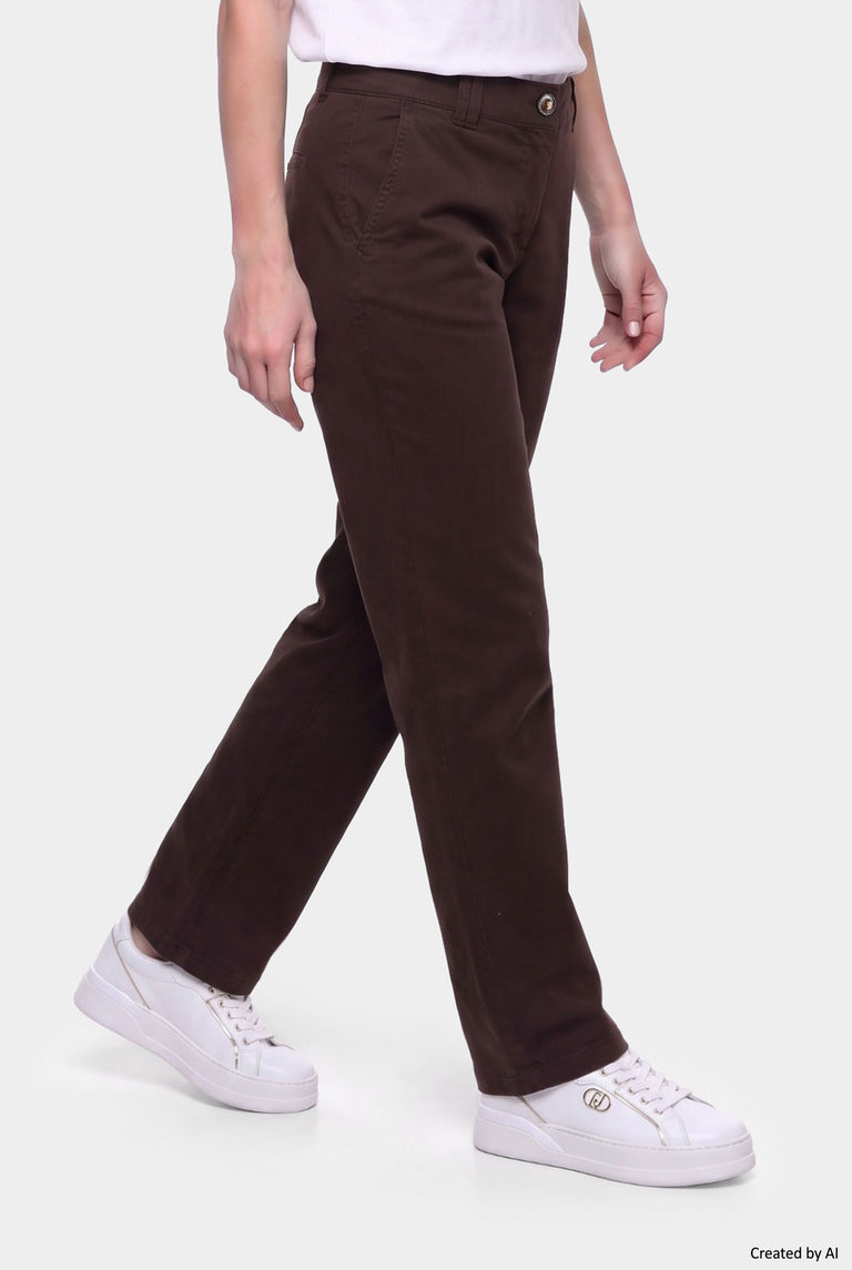 LIU JO Pantalone donna marrone