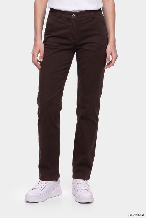 LIU JO Pantalone donna marrone
