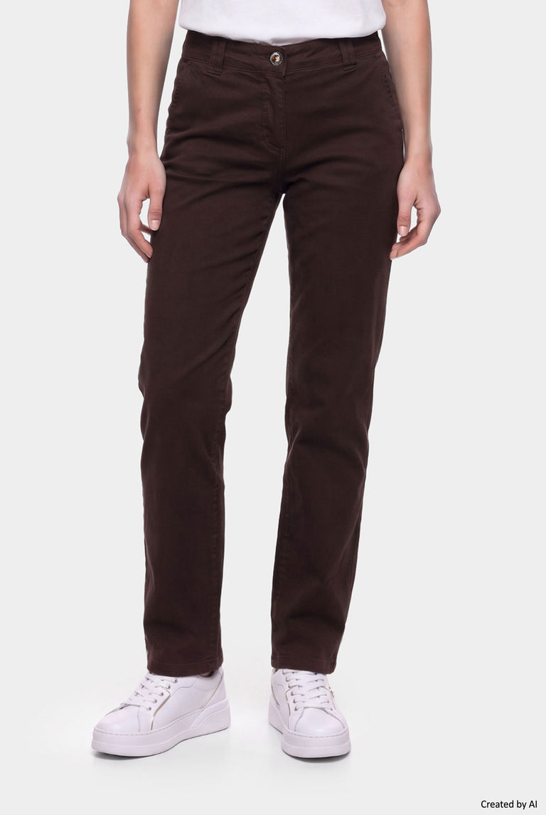 LIU JO Pantalone donna marrone