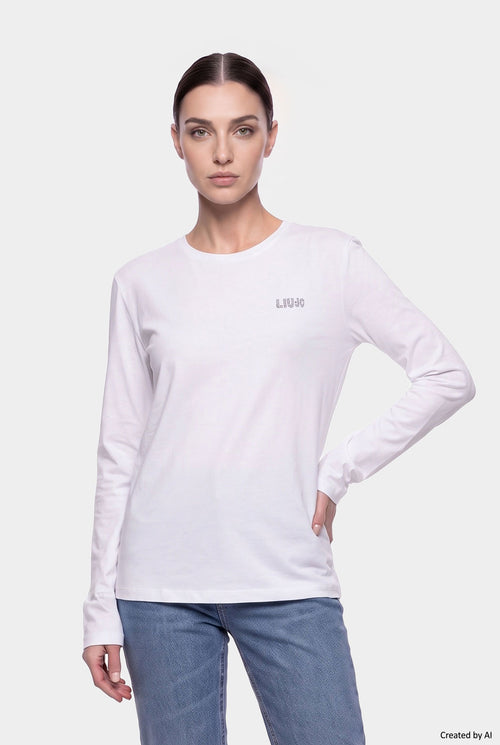 LIU JO Maglia donna bianca