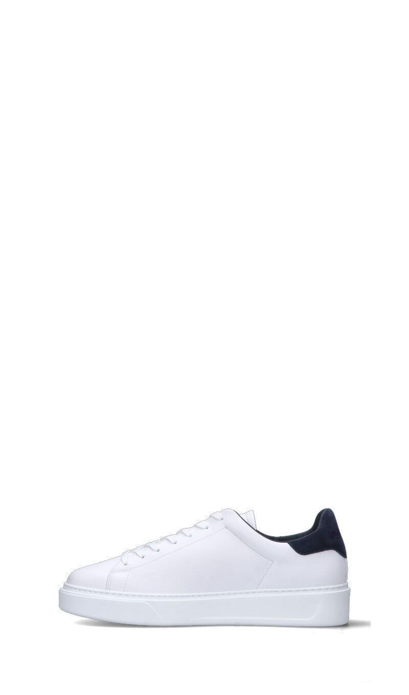 WOOLRICH  Sneaker uomo bianca/blu in pelle