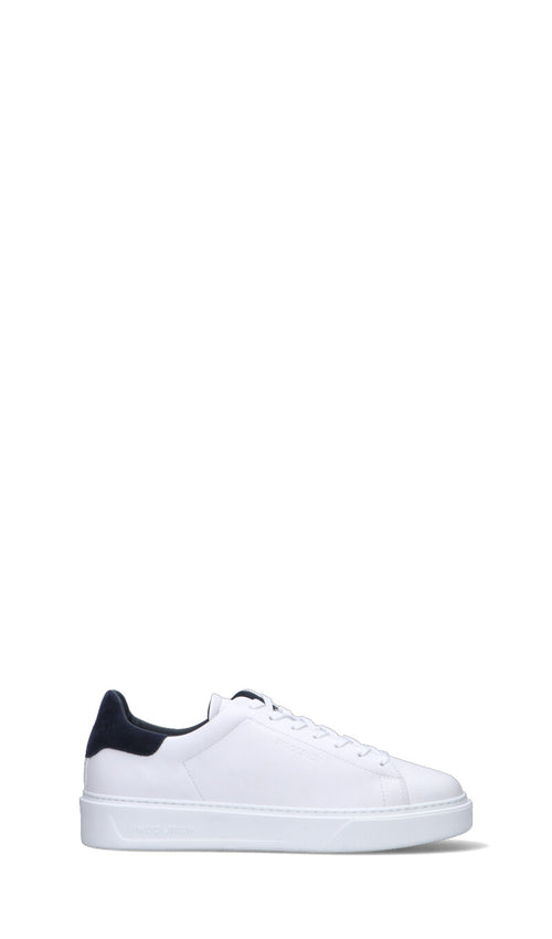 WOOLRICH  Sneaker uomo bianca/blu in pelle