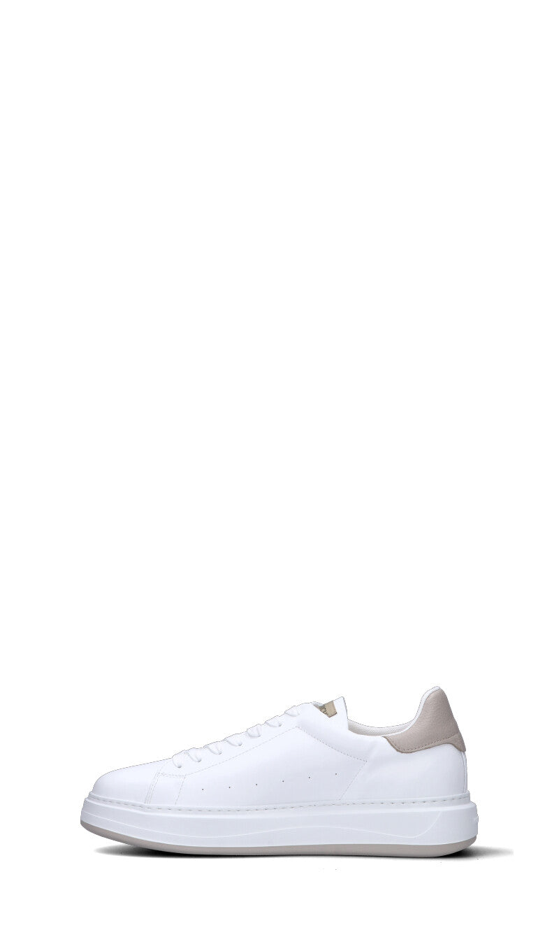 WOOLRICH Sneaker uomo bianca/beige in pelle