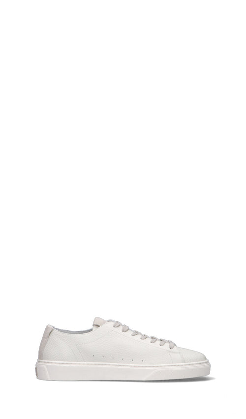WOOLRICH  Sneaker uomo bianca in pelle