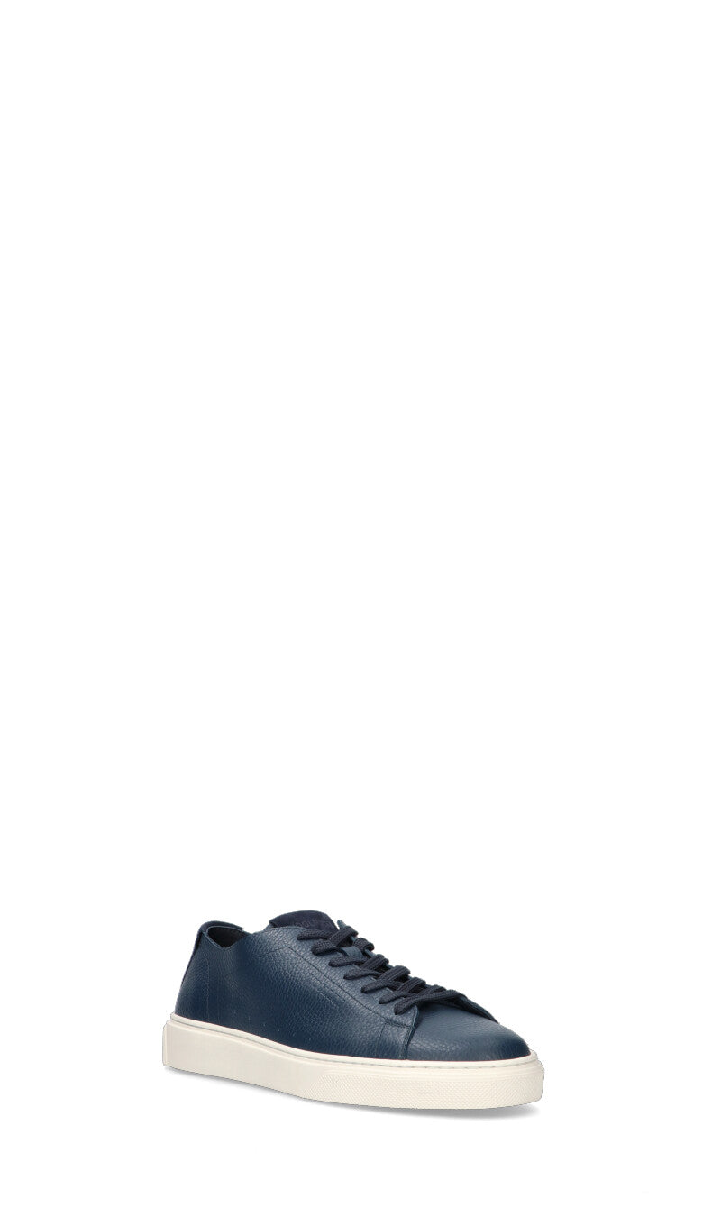 WOOLRICH  Sneaker uomo blu in pelle