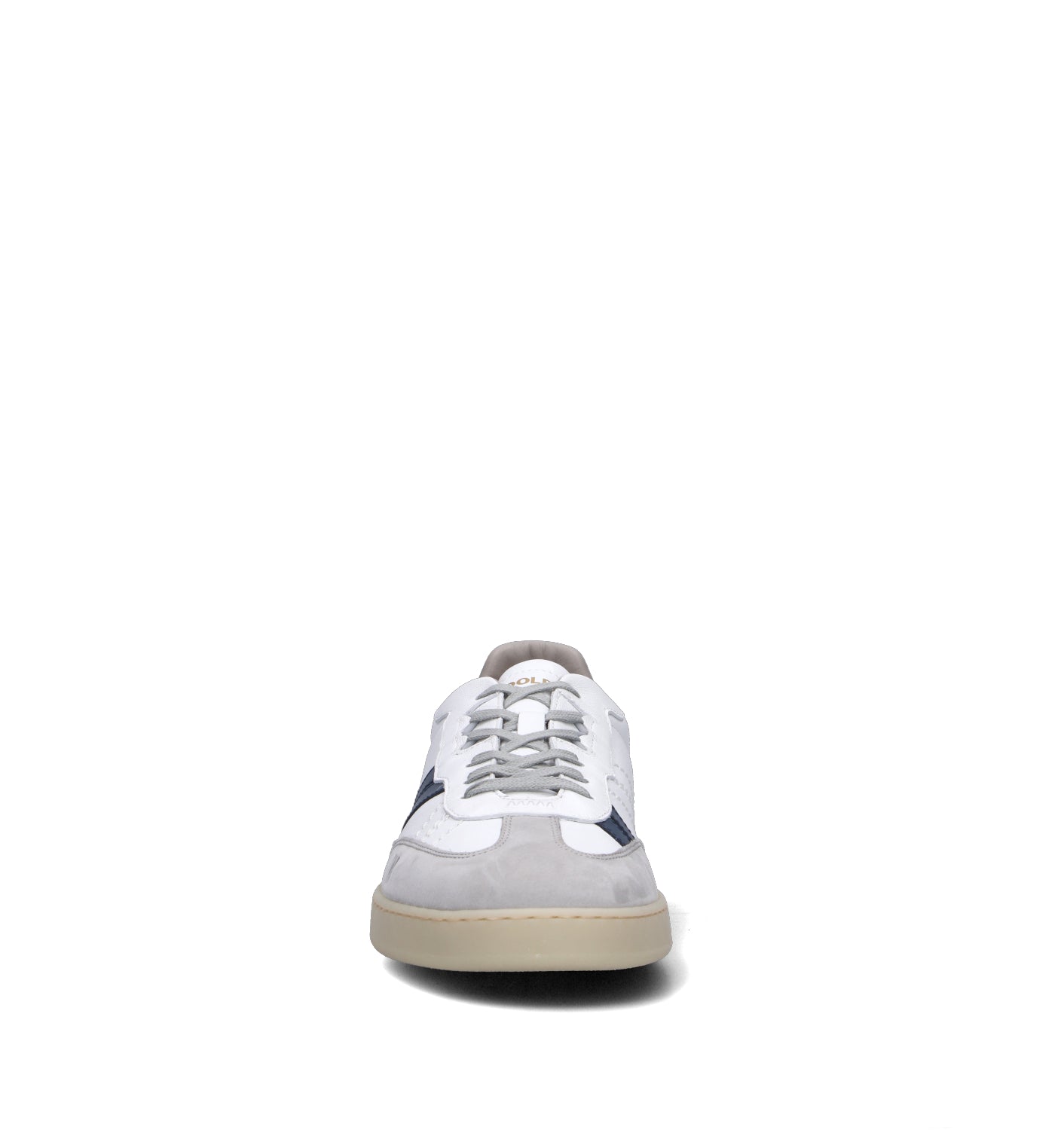 WOOLRICH Sneaker uomo bianca/grigia in pelle